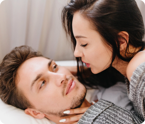 浪漫夢幻臉 AI 接吻